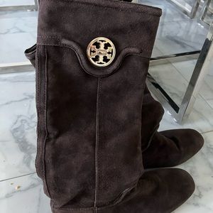 Tory Burch suede boots